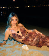 Addison Animal Print Formal Dress