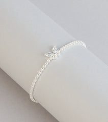 A Little Luxe Rhinestone Butterfly Tennis Bracelet